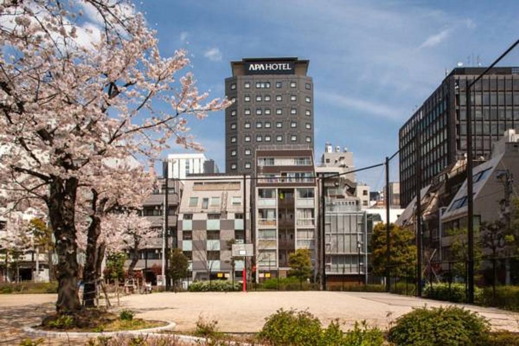 Apa Hotel Shimbashi Toranomon Tokio Exterior foto