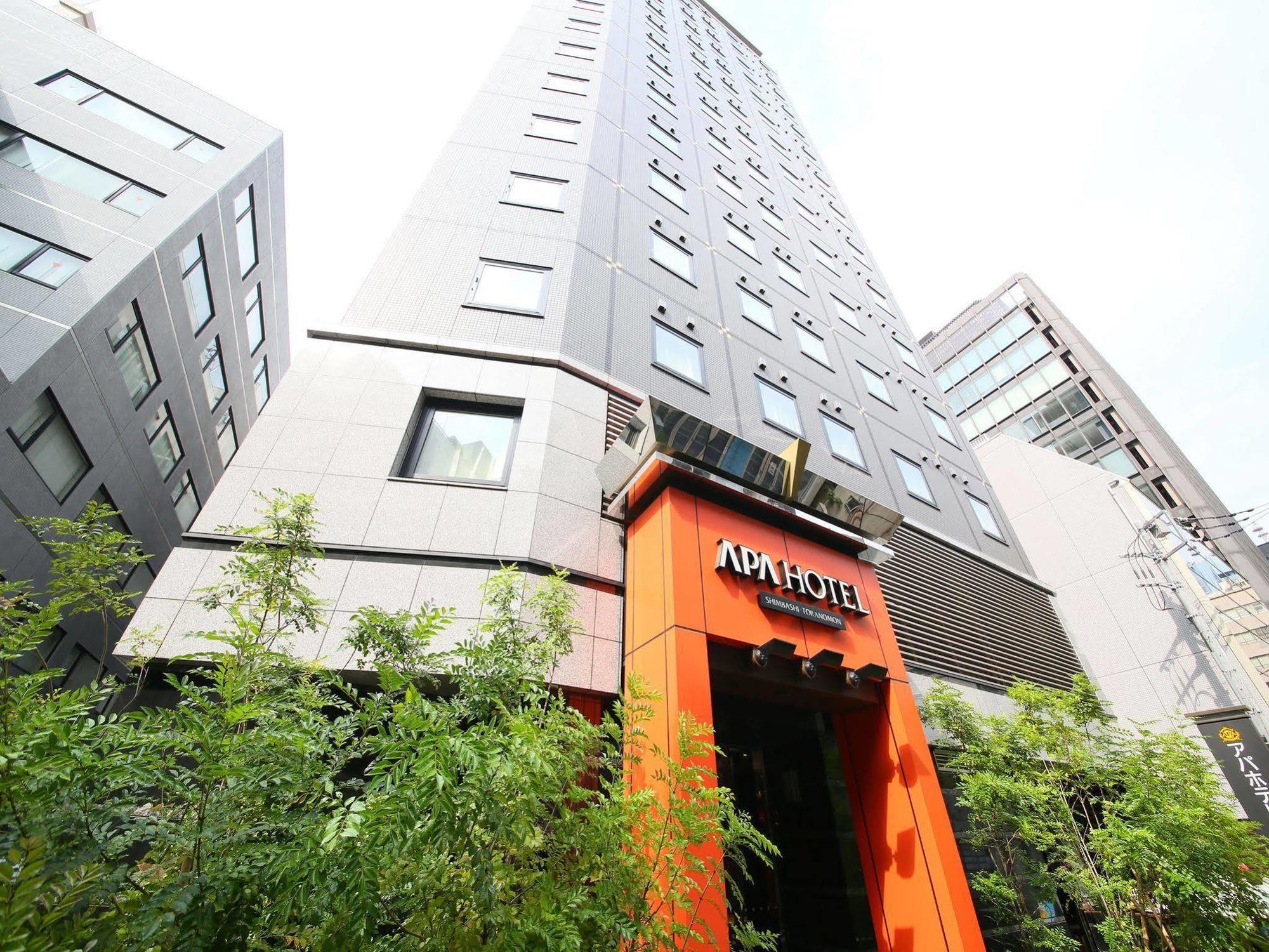 Apa Hotel Shimbashi Toranomon Tokio Exterior foto